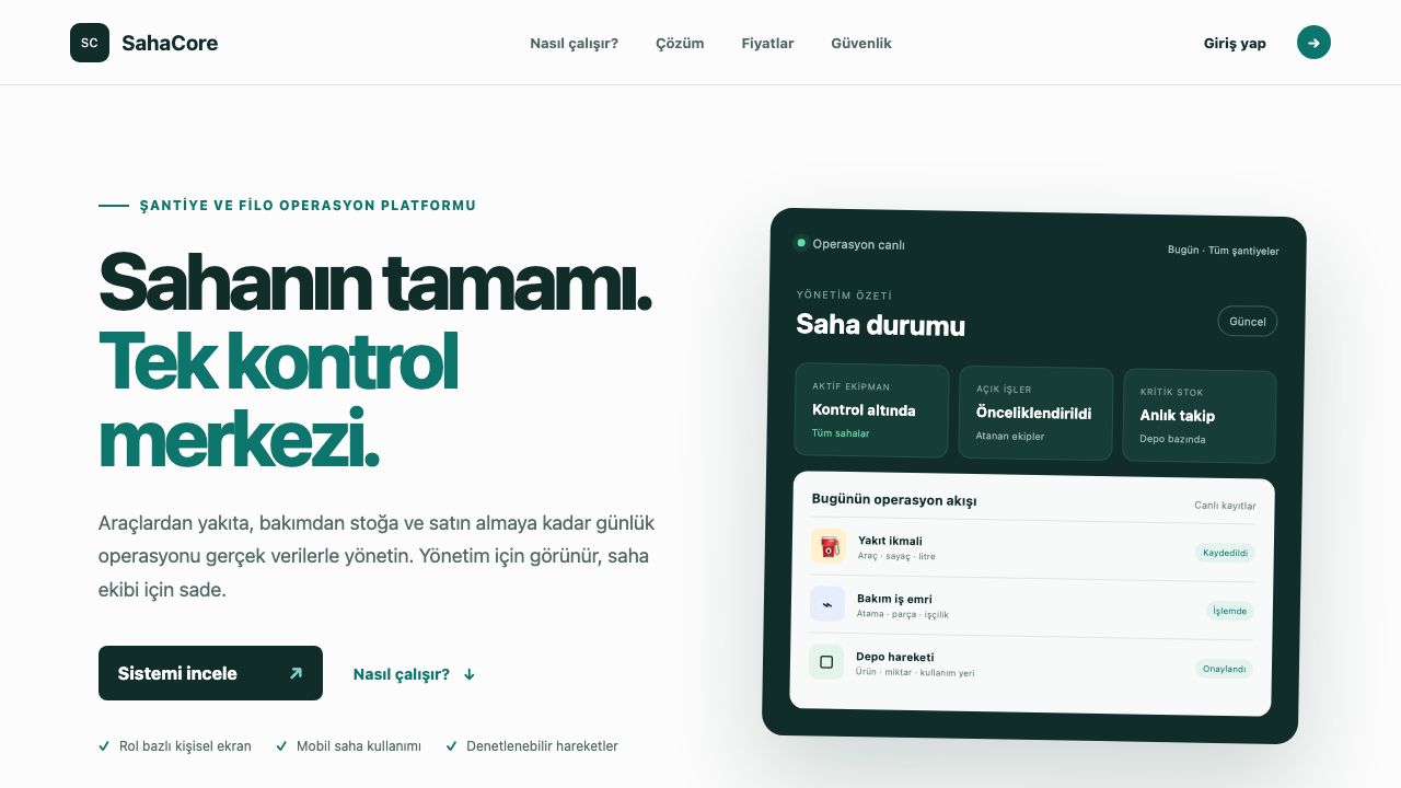 SahaCore